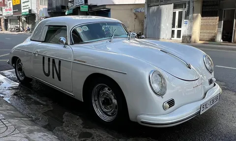 "Hàng hiếm" Porsche 356A Speedster gia nhập bộ sưu tập xe tiền tỷ của doanh nhân Đặng Lê Nguyên Vũ