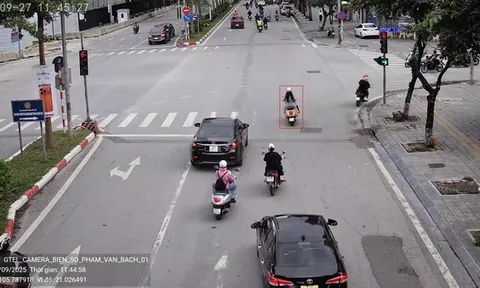 Camera AI giám sát giao thông: Xe máy không còn là "vùng an toàn" trước phạt nguội