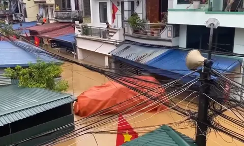 Thái Nguyên: Bọc bạt kín như bưng, chủ xe tá hỏa khi hai ô tô "bốc hơi" sau đêm mưa ngập