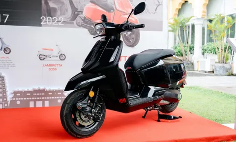 Mục sở thị Lambretta X125 - Xe tay ga Ý giá 95,2 triệu đồng, đối thủ đáng gờm của Vespa Sprint