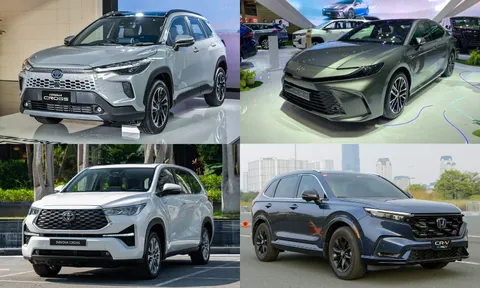 TOP 5 xe hybrid "được lòng" khách Việt nhất sau 3 quý đầu năm 2025: Toyota áp đảo