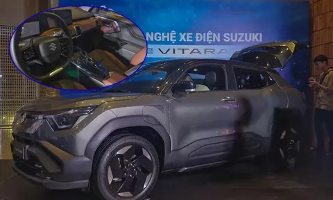 Cận cảnh Suzuki eVitara tại Việt Nam - SUV điện cỡ B với phạm vi hoạt động 428 km/sạc