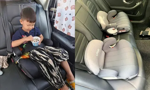 Cục CSGT: Phụ huynh có thể chọn thiết bị an toàn phù hợp cho trẻ trên ô tô, không chỉ riêng ghế trẻ em chuyên dụng