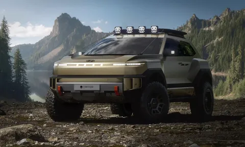 Hyundai Crater Concept ra mắt: SUV địa hình siêu hầm hố này có điểm gì đặc biệt?