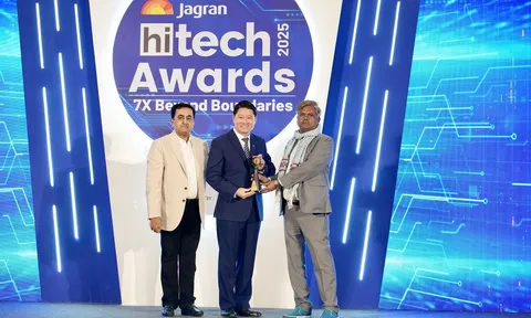 VinFast giành cú đúp tại Jagran Hi-Tech Awards 2025, khẳng định vị thế trên thị trường xe điện Ấn Độ