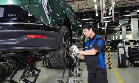 VinFast cán mốc 350 xưởng dịch vụ tại Việt Nam: Tăng tốc mở rộng hậu mãi, chuẩn bị đạt 400 xưởng cuối năm