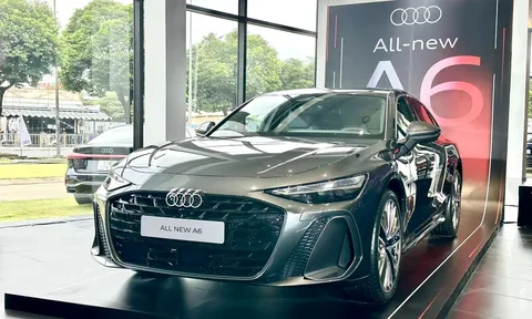 Mục sở thị Audi A6 thế hệ mới tại Việt Nam: Động cơ mild-hybrid, giá 2,799 tỷ đồng