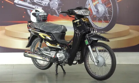 Honda Dream 2026 về Việt Nam theo diện nhập khẩu tư nhân: Giữ nguyên dáng cũ, chỉ đổi màu tem mới