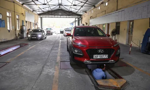 Ô tô rớt đăng kiểm, quay lại kiểm định ngay trong ngày cũng phải nộp phí phụ thu
