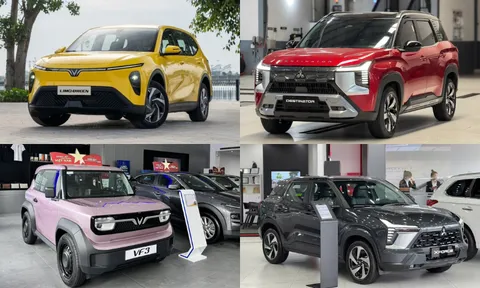 TOP 10 ô tô bán chạy nhất Việt Nam tháng 12/2025: VinFast chiếm ưu thế, Mitsubishi Destinator gây bất ngờ
