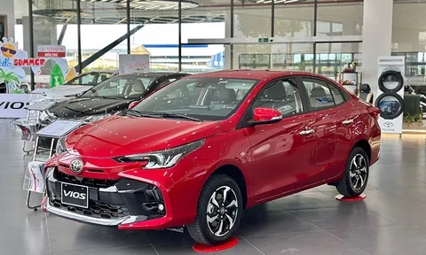 Sedan hạng B giảm gần một nửa doanh số trong tháng 2, Toyota Vios vẫn dẫn đầu
