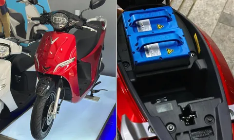 Ngắm VinFast Feliz II ngoài đời thực: Xe máy điện 2 pin rời, tầm vận hành tối đa 156 km/lần sạc
