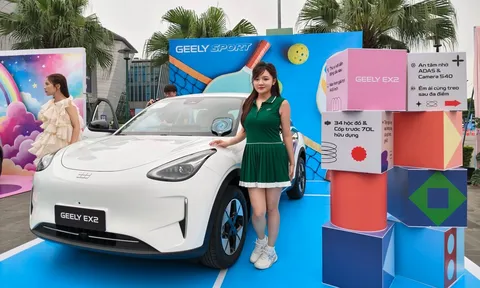 Mục sở thị Geely EX2 vừa ra mắt tại Việt Nam: SUV điện cỡ nhỏ giá chưa đến 500 triệu đồng