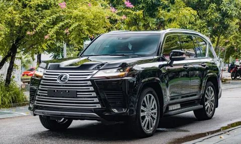 Hơn 300 xe Lexus LX600 tại Việt Nam bị triệu hồi để cập nhật phần mềm điều khiển hộp số