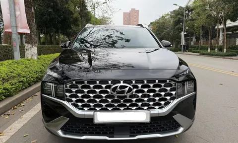 Hyundai Santa Fe máy dầu đã qua sử dụng vẫn “giữ nhiệt” trên thị trường Việt