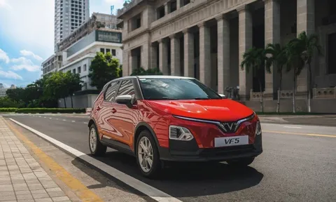 VinFast VF 5 tăng trưởng ngoạn mục, tiếp tục thống trị phân khúc A-SUV trong tháng 3/2026