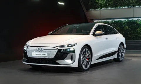 Audi S6 Sportback e-tron trình làng khách Việt: Sedan điện hiệu suất cao với tầm vận hành gần 700 km mỗi lần sạc