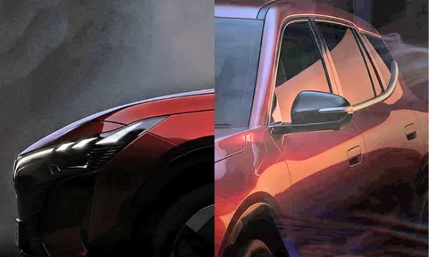 VinFast tung thêm hình ảnh mẫu SUV mới, hé lộ thiết kế đèn và dáng xe tổng thể
