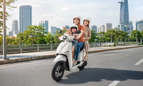 Dat Bike Era ra mắt khách Việt với giá từ 29,9 triệu đồng: Tầm vận hành 200 km/sạc, cốp lớn hơn Honda LEAD