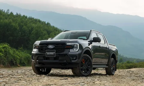 Ford Ranger tiếp tục 'gánh' phân khúc bán tải Việt Nam trong tháng 5/2026