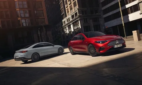 Mercedes-Benz CLA 200 thuần điện hẹn ngày ra mắt khách Việt: Gói ngoại thất thể thao, sạc 10 phút chạy được 300 km