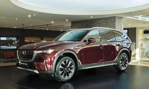 Mazda CX-90 lộ thông số trước giờ G ra mắt Việt Nam, bản PHEV 'ăn xăng' chỉ 2,37 lít/100 km
