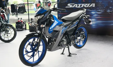 Giá cao nhất 59 triệu đồng, Suzuki Satria 2026 vừa ra mắt Việt Nam được nâng cấp những gì?