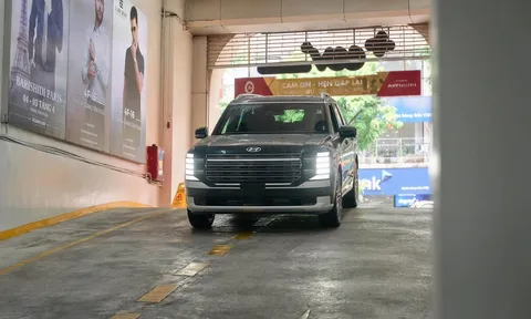 SUV cỡ lớn Hyundai Palisade Hybrid 2026 lộ diện 'full không che' tại Việt Nam