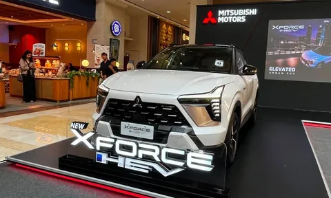 Mitsubishi Xforce hybrid ra mắt tại Indonesia: Có chế độ lái thuần điện, tăng sức cạnh tranh Toyota Yaris Cross