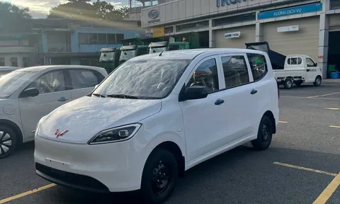 Cận cảnh Wuling Grango giá 499 triệu đồng: MPV điện 7 chỗ có cửa trượt, khoang chở hàng tới 3.300 lít