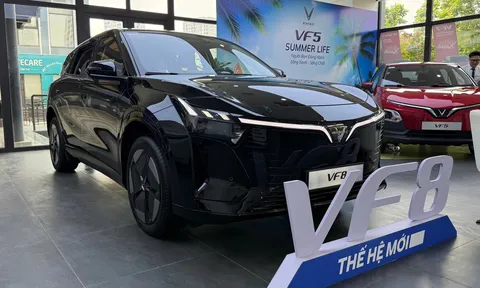 VinFast VF 8 thế hệ mới bản thương mại đã về đại lý, sẵn sàng giao khách ngay tháng 8