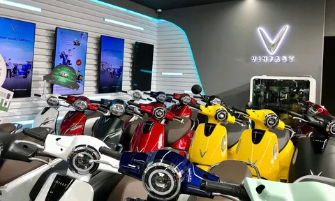 Gần 28% xe máy bán ra tại Việt Nam là xe điện, VinFast dẫn đầu đà tăng trưởng