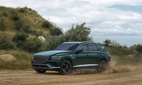 Genesis GV80 Hybrid trình làng tại quê nhà: Mạnh hơn bản máy xăng gần 50 mã lực