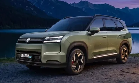 SUV giá rẻ MG Hector Tomahawk ra mắt: Có cấu hình 5 hoặc 7 chỗ, bản điện chạy 517 km/sạc