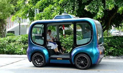 Hà Nội sắp thử nghiệm xe buýt tự hành, robotaxi tại Hòa Lạc trong 24 tháng