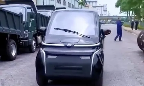 Lộ nội thất của Nano S05: Xe điện 2 chỗ nhỏ hơn VF 3, tầm vận hành có thể lên tới 150 km