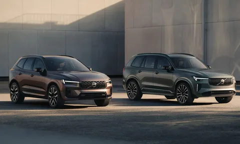 Bộ đôi SUV plug-in hybrid Volvo XC60 và XC90 được nâng cấp tầm vận hành thuần điện
