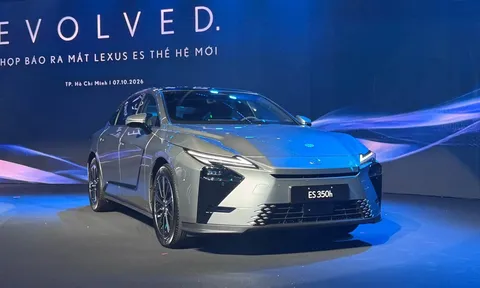 Lexus ES thế hệ mới chốt giá từ 2,34 tỷ đồng tại Việt Nam, chỉ còn bản hybrid và thuần điện