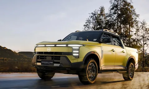 Nissan Navara Pro PHEV chuẩn bị gia nhập cuộc đua bán tải điện hóa, cạnh tranh BYD Shark 6
