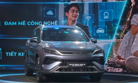 BYD Sealion 5 chốt giá từ 739 triệu đồng tại Việt Nam: SUV plug-in hybrid đi hơn 1.200 km khi đầy xăng và pin