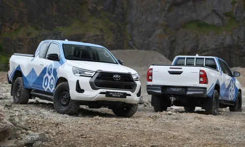 Bán tải Toyota Hilux chạy bằng hydro đang tiến gần đến ngày thương mại hóa