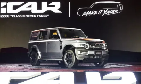 iCaur V25 chuẩn bị mở bán toàn cầu: Chạy hơn 1.200 km, thiết kế hoài cổ, tiện nghi vượt V23