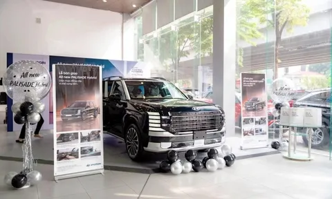 Những chiếc Hyundai Palisade Hybrid đầu tiên đã đến tay khách hàng Việt