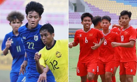 Kết quả bóng đá U16 Đông Nam Á hôm nay: Đánh bại Thái Lan, ĐT Việt Nam chạm 1 tay vào chức vô địch?