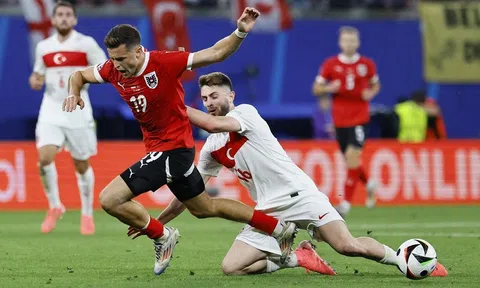 Kết quả bóng đá Áo vs Thổ Nhĩ Kỳ - Vòng 1/8 EURO 2024: Kịch bản khó tin, ngựa ô dừng bước