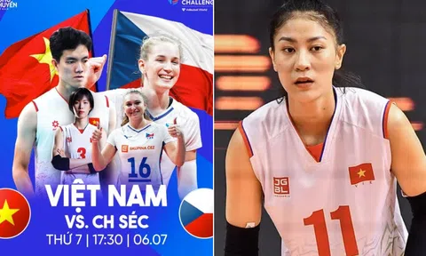 Trực tiếp bóng chuyền nữ Việt Nam vs CH Séc - Link xem trực tiếp FIVB Challenger Cup 2024 FULL HD