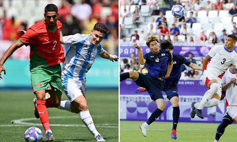 Kết quả bóng đá nam Olympic 2024 hôm nay: Đại diện châu Á tạo địa chấn; Đàn em Messi bị loại sớm?