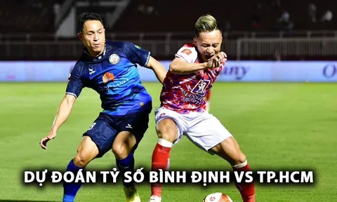 Dự đoán tỷ số Bình Định vs TP.HCM - Vòng 2 V.League 2024/25: Thủ môn Việt kiều ghi điểm