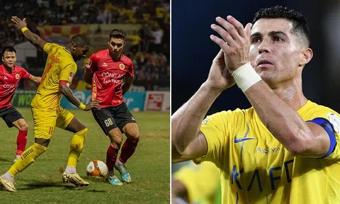 Kết quả bóng đá hôm nay: HAGL mất ngôi đầu BXH V.League 2024/25; Ronaldo đi vào lịch sử Al Nassr