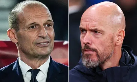 Man Utd sa thải HLV Ten Hag trong tuần này, Max Allegri được Sir Jim Ratcliffe 'chọn mặt gửi vàng'